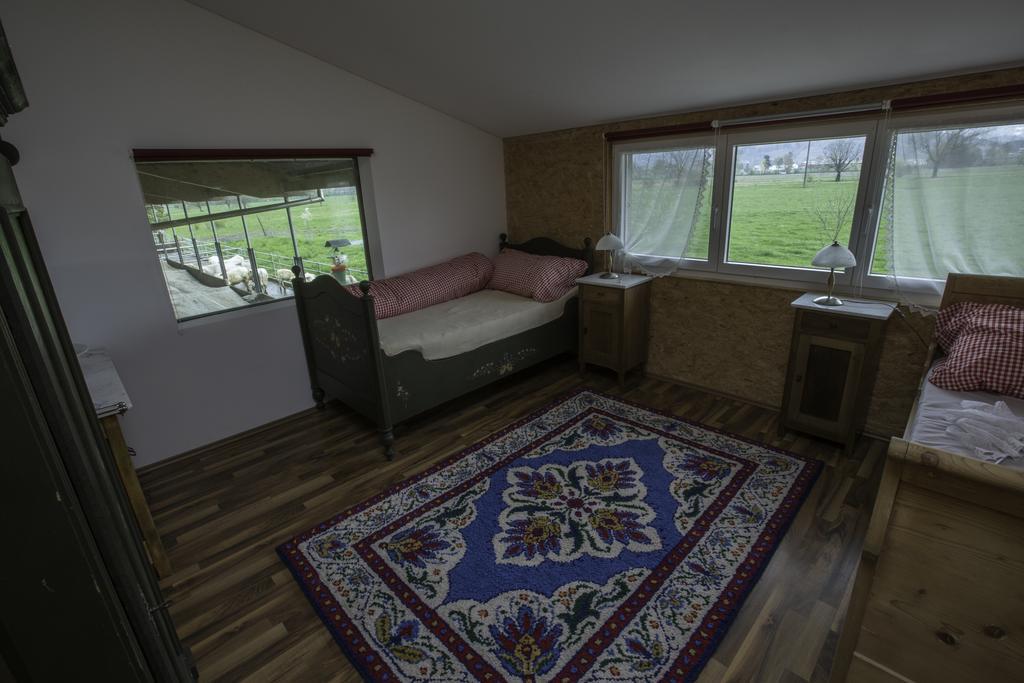 Steigmatt Bauernhof- Erlebnis Villa Montlingen Bagian luar foto